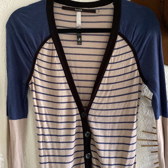 Kensie | Colorblock Cardigan | Small - Picture 2 of 5